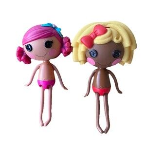 Lalaloopsy Dolls full size 13” lot Of 2 African American And Red Head  Undressed